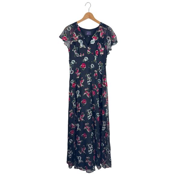 ModCloth x Anna Sui Authentically Chic Velvet Floral Maxi Dress - Picture 2 of 9